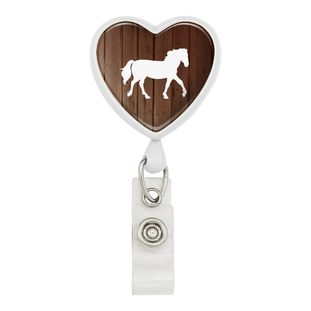 Retractable Badge Badge Pull Farming Badge Reel Donkey Badge Reel Animal Badge Gifts for Nurses